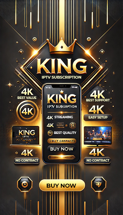 King IPTV Banner