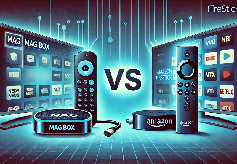 MAG BOX vs. Amazon Fire Stick: The Best for Multi-User Households